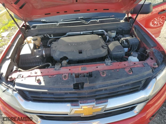 2017 Chevrolet Colorado 2WD WT with VIN 1GCGSBEN7H1154820, listed as a Copart auction lot 86395434 with 108,741 mi miles and Salvage Title. Bid and sale history available at carsss.com. Image 11.