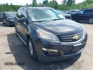 2014 Chevrolet Traverse LS z VIN 1GNKVFKD7EJ219110, wystawiony jako IAAI lot #42290377 z przebiegiem Nie podano mil oraz . Historia ofert i sprzedaży dostępna na DreamBid. Obrazek 1.