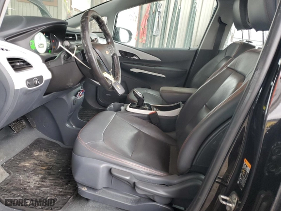 2020 Chevrolet Bolt EV Premier with VIN 1G1FZ6S02L4116810, listed as a Copart auction lot 47164655 with 128,246 mi miles and Salvage Title. Bid and sale history available at carsss.com. Image 7.