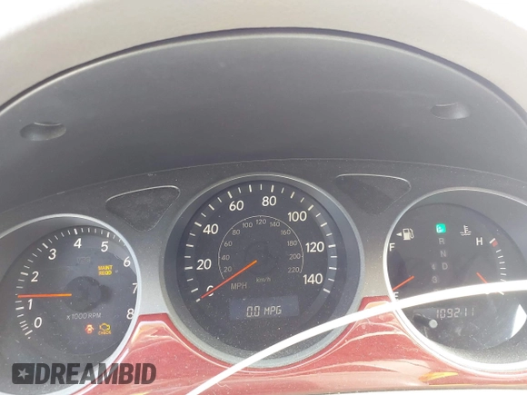 2004 Lexus ES 350 with VIN JTHBA30G145028336, listed as a IAAI auction lot 41753640 with 109,211 mi miles and . Bid and sale history available at DreamBid. Image 7.