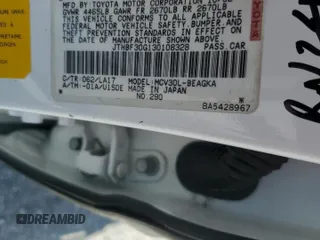 2003 Lexus ES 300 with VIN JTHBF30G130108328, listed as a Copart auction lot 51661795 with 138,204 mi miles and Salvage Title. Bid and sale history available at DreamBid. Image 14.