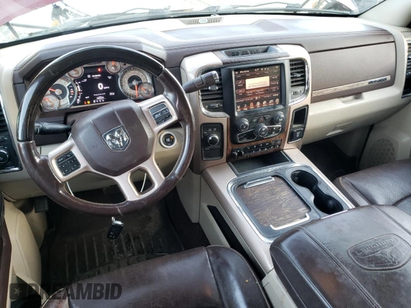 2016 Ram 2500 Laramie Longhorn with VIN 3C6UR5GL0GG323692, listed as a Copart auction lot 42044685 with 113,473 mi miles and Salvage title. Bid and sale history available at DreamBid. Image 8.