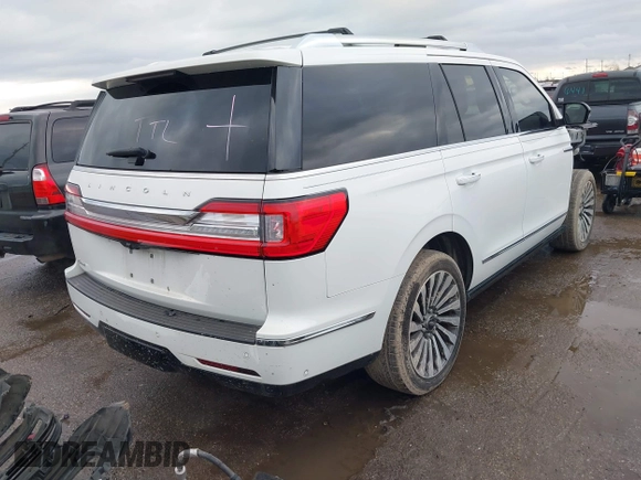 2020 Lincoln Navigator Reserve with VIN 5LMJJ2LT7LEL05241, listed as a IAAI auction lot 41462033 with 123,841 mi miles and . Bid and sale history available at DreamBid. Image 4.