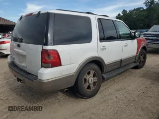 2003 Ford Expedition Eddie Bauer with VIN 1FMFU17L93LA86668, listed as a Copart auction lot 62023215 with Not provided miles and Salvage title. Bid and sale history available at DreamBid. Image 3.