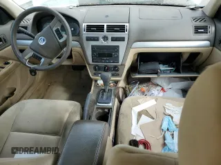 2007 Mercury Milan with VIN 3MEHM07137R623689, listed as a Copart auction lot 72123134 with 0 mi miles and Salvage Title. Bid and sale history available at carsss.com. Image 8.