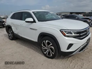 2021 Volkswagen Atlas SEL Premium z VIN 1V2TE2CA1MC220572, wystawiony jako Copart lot #61960534 z przebiegiem 35 929 mil mil oraz Szkoda całkowita • Salvage title. Historia ofert i sprzedaży dostępna na DreamBid. Obrazek 4.