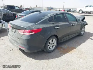 2016 Kia Optima LX with VIN 5XXGT4L3XGG103129, listed as a IAAI auction lot 41830841 with 1 mi miles. Bid and sale history available at carsss.com. Image 4.