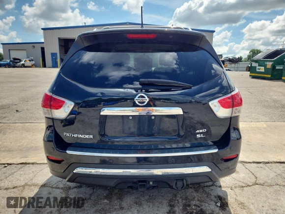 2016 Nissan Pathfinder Platinum z VIN 5N1AR2MM0GC615204, wystawiony jako Copart lot #63097975 z przebiegiem 117 098 mil mil oraz Szkoda całkowita • Salvage title. Historia ofert i sprzedaży dostępna na DreamBid. Obrazek 6.