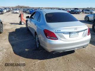 2017 Mercedes-Benz C 300 with VIN 55SWF4JB8HU225214, listed as a IAAI auction lot 41762581 with 80,047 mi miles and . Bid and sale history available at carsss.com. Image 3.