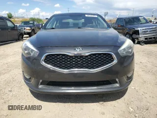 2014 Kia Cadenza Premium z VIN KNALN4D72E5127028, wystawiony jako Copart lot #58416785 z przebiegiem 115 237 mil mil oraz Szkoda całkowita • Salvage title. Historia ofert i sprzedaży dostępna na DreamBid. Obrazek 5.