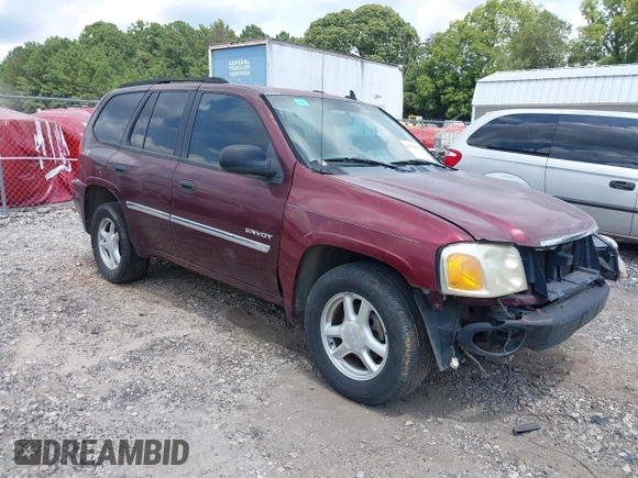 2006 GMC Envoy SLT with VIN 1GKDS13S262181019, listed as a IAAI auction lot 40130930 with 190,525 mi miles. Bid and sale history available at carsss.com. Image 1.