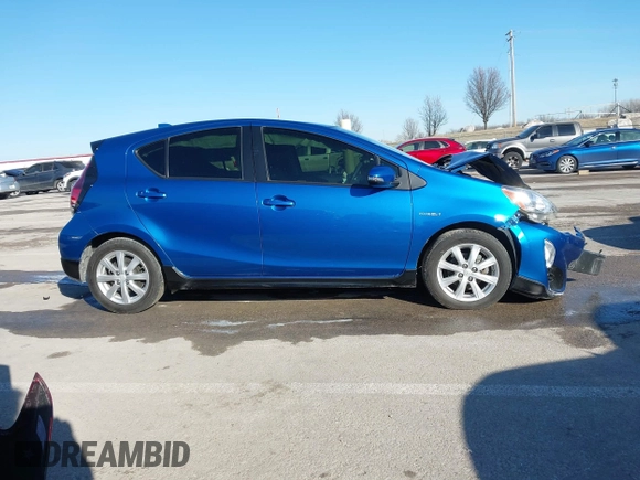 2017 Toyota Prius One with VIN JTDKDTB35H1594029, listed as a IAAI auction lot 41420731 with 153,861 mi miles. Bid and sale history available at carsss.com. Image 13.