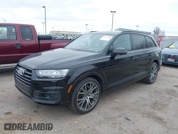 2019 Audi Q7 Prestige with VIN WA1VAAF79KD004597, listed as a IAAI auction lot 41865780 with 103,448 mi miles. Bid and sale history available at carsss.com. Image 18.