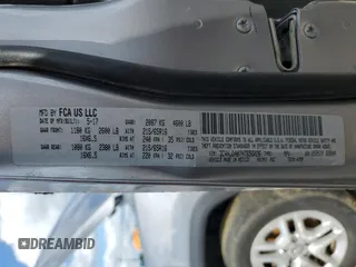 2017 Jeep Compass Sport с VIN 3C4NJDAB7HT656026, выставлен на аукционе Copart как лот 57790745 с пробегом Не указан миль и На запчасти • Non repairable. История ставок и продаж доступна на DreamBid. Изображение 13.