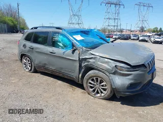2022 Jeep Cherokee Latitude Lux z VIN 1C4PJMMXXND524976, wystawiony jako IAAI lot #42064430 z przebiegiem 25 210 mil mil oraz . Historia ofert i sprzedaży dostępna na DreamBid. Obrazek 1.
