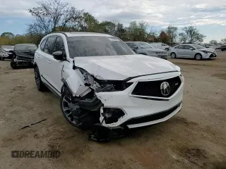 2024 Acura MDX Type S w/Advance Package with VIN 5J8YD8H82RL004631, listed as a Copart auction lot 79460654 with 9,901 mi miles and Salvage Title. Bid and sale history available at carsss.com. Image 12.
