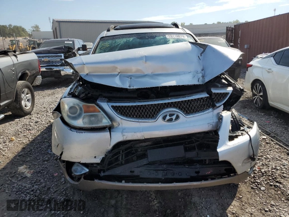 2009 Hyundai Veracruz GLS with VIN KM8NU13C19U081534, listed as a Copart auction lot 69118074 with 265,336 mi miles and Salvage title. Bid and sale history available at DreamBid. Image 5.