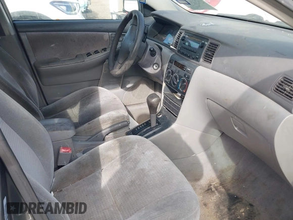 2005 Toyota Corolla CE with VIN 2T1BR32E95C324960, listed as a IAAI auction lot 42652424 with 236,552 mi miles and . Bid and sale history available at DreamBid. Image 5.