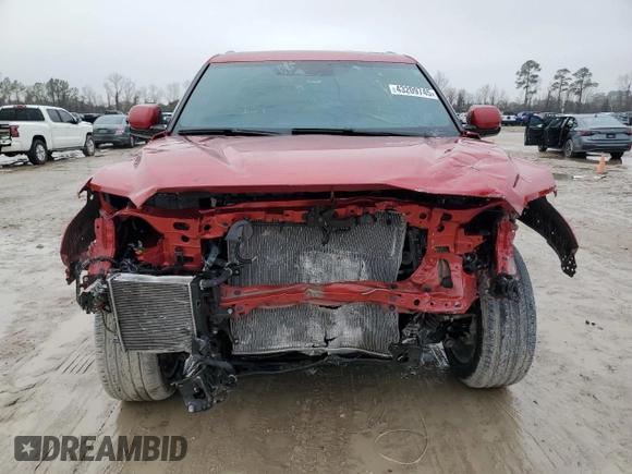 2023 Toyota Sequoia SR5 with VIN 7SVAAABA2PX013529, listed as a Copart auction lot 43209745 with 14,035 mi miles and Salvage Title. Bid and sale history available at carsss.com. Image 5.