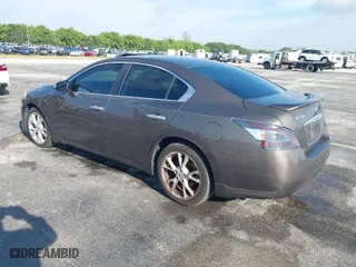 2013 Nissan Maxima 3.5 SV w/Premium Pkg with VIN 1N4AA5AP0DC814203, listed as a IAAI auction lot 41756476 with 179,164 mi miles. Bid and sale history available at carsss.com. Image 3.