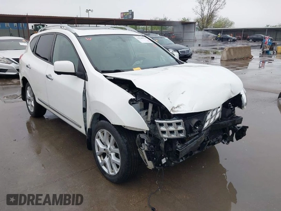 2012 Nissan Rogue SL with VIN JN8AS5MT7CW263141, listed as a IAAI auction lot 41948570 with 182,766 mi miles and . Bid and sale history available at DreamBid. Image 1.