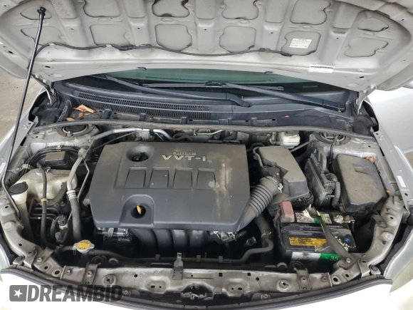 2010 Toyota Corolla with VIN 1NXBU4EE1AZ206765, listed as a Copart auction lot 60996215 with 196,623 mi miles and Salvage title. Bid and sale history available at DreamBid. Image 11.