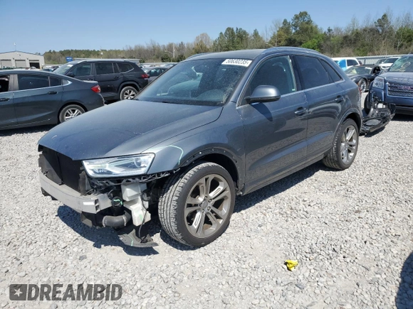 2017 Audi Q3 Premium Plus z VIN WA1JCCFS5HR003032, wystawiony jako Copart lot #50630235 z przebiegiem 71 983 mil mil oraz Szkody całkowita. Historia ofert i sprzedaży dostępna na DreamBid. Obrazek 1.