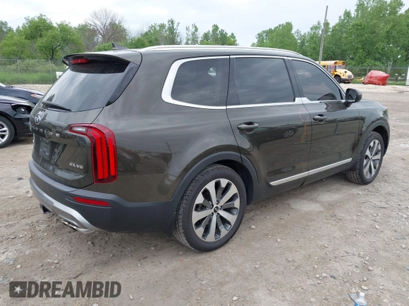 2020 Kia Telluride EX z VIN 5XYP3DHC6LG091463, wystawiony jako IAAI lot #42530329 z przebiegiem 69 824 mil mil oraz . Historia ofert i sprzedaży dostępna na DreamBid. Obrazek 4.