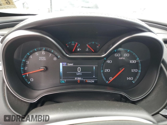 2018 Chevrolet Impala LT z VIN 2G1105S39J9166946, wystawiony jako Copart lot #53096585 z przebiegiem 81 394 mil mil oraz Szkoda całkowita • Salvage title. Historia ofert i sprzedaży dostępna na DreamBid. Obrazek 9.