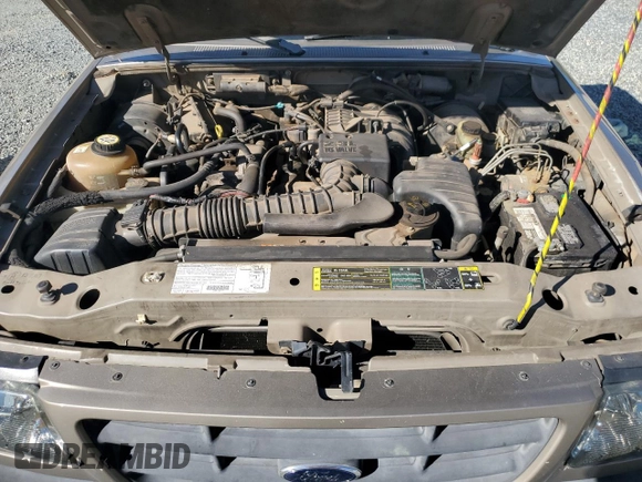 2003 Ford Ranger XL with VIN 1FTYR10D53PA62295, listed as a Copart auction lot 49323375 with 214,131 mi miles and Salvage Title. Bid and sale history available at DreamBid. Image 12.