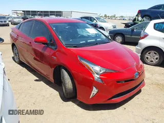 2017 Toyota Prius Two with VIN JTDKARFUXH3528739, listed as a IAAI auction lot 42568268 with 77,246 mi miles and . Bid and sale history available at DreamBid. Image 1.