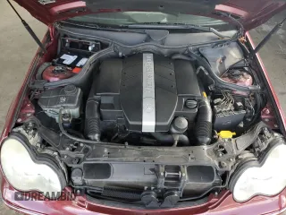2002 Mercedes-Benz C with VIN WDBRF61JX2E002763, listed as a Copart auction lot 80010164 with 56,332 mi miles and Clean Title. Bid and sale history available at carsss.com. Image 11.