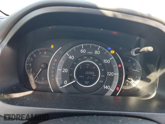 2014 Honda CR-V LX with VIN 2HKRM3H34EH520045, listed as a Copart auction lot 46219935 with 132,886 mi miles and Salvage Title. Bid and sale history available at carsss.com. Image 9.