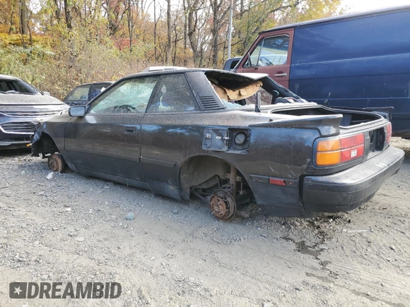 1989 Toyota Celica z VIN JT2ST67C7K7283759, wystawiony jako Copart lot #78831214 z przebiegiem 51 947 mil mil oraz Szkoda całkowita • Salvage title. Historia ofert i sprzedaży dostępna na DreamBid. Obrazek 2.