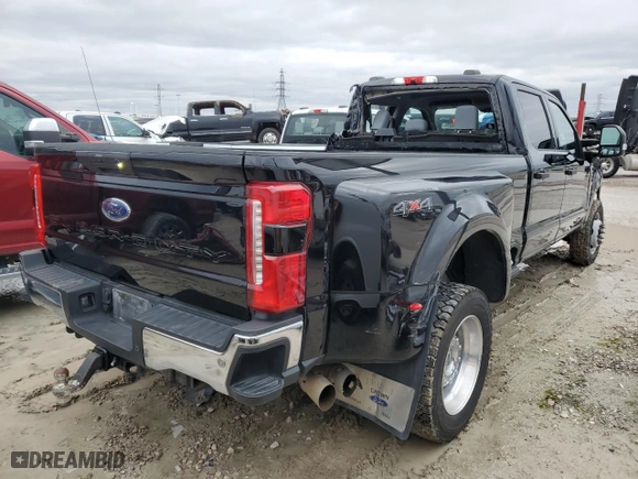 2023 Ford Super Duty F-450 DRW XL with VIN 1FT8W4DM5PEC55780, listed as a Copart auction lot 87758935 with 44,862 mi miles and Salvage Title. Bid and sale history available at carsss.com. Image 3.