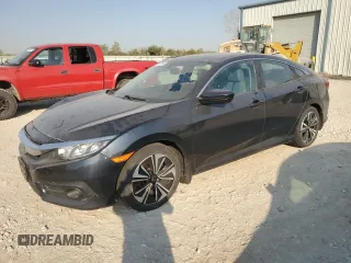 2016 Honda Civic EX-L with VIN 19XFC1F74GE003500, listed as a Copart auction lot 75122294 with 136,310 mi miles and Salvage title. Bid and sale history available at DreamBid. Image 1.