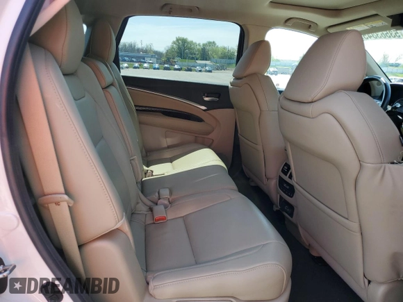 2020 Acura MDX with VIN 5J8YD4H36LL043842, listed as a Copart auction lot 53563845 with 50,071 mi miles and Salvage title. Bid and sale history available at DreamBid. Image 11.