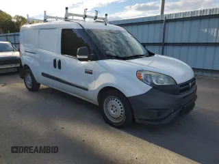 2017 Ram ProMaster City Cargo Tradesman with VIN ZFBERFAB7H6D70133, listed as a Copart auction lot 73535244 with 114,698 mi miles and Salvage Title. Bid and sale history available at DreamBid. Image 4.