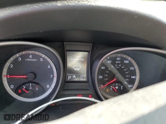 2016 Hyundai Santa Fe z VIN 5XYZTDLB3GG308481, wystawiony jako Copart lot #57788255 z przebiegiem 100 174 mil mil oraz Szkoda całkowita • Salvage title. Historia ofert i sprzedaży dostępna na DreamBid. Obrazek 9.