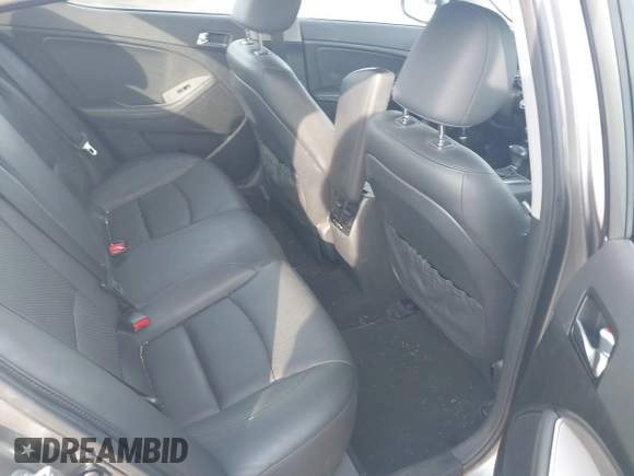 2014 Kia Optima SX Turbo with VIN 5XXGR4A64EG286133, listed as a IAAI auction lot 41489575 with 68,573 mi miles and . Bid and sale history available at DreamBid. Image 8.