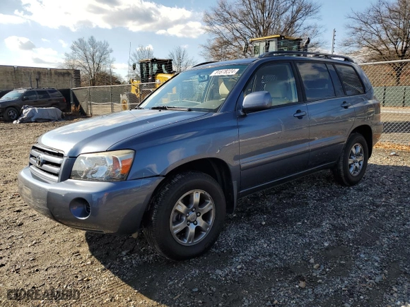 2005 Toyota Highlander with VIN JTEHD21A150039967, listed as a Copart auction lot 81878224 with 88,477 mi miles and Salvage Title. Bid and sale history available at carsss.com. Image 1.