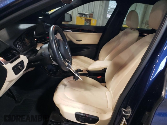 2016 BMW X1 xDrive28i with VIN WBXHT3C30GP885516, listed as a Copart auction lot 47432705 with 60,062 mi miles and Salvage Title. Bid and sale history available at carsss.com. Image 7.