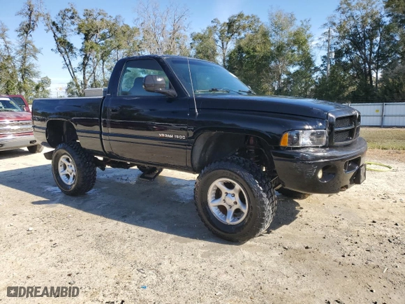 2001 Dodge Ram 1500 with VIN 1B7HF16Y61S318375, listed as a Copart auction lot 87651905 with 309,733 mi miles and Salvage Title. Bid and sale history available at carsss.com. Image 4.