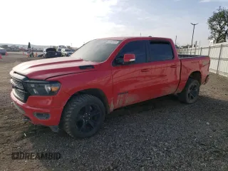 2020 Ram 1500 Big Horn with VIN 1C6SRFFM5LN180375, listed as a Copart auction lot 82192923 with 0 mi miles. Bid and sale history available at carsss.com. Image 1.