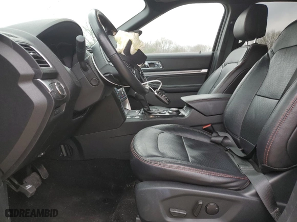 2019 Ford Explorer Sport with VIN 1FM5K8GT4KGA83937, listed as a Copart auction lot 49040345 with 124,029 mi miles and Salvage Title. Bid and sale history available at carsss.com. Image 7.