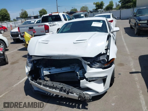 2019 Ford Mustang EcoBoost with VIN 1FA6P8TH4K5131093, listed as a IAAI auction lot 42335837 with 101,244 mi miles and . Bid and sale history available at DreamBid. Image 12.