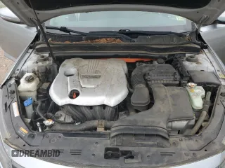 2014 Kia Optima Hybrid LX with VIN KNAGM4AD0E5073615, listed as a Copart auction lot 53137495 with 129,752 mi miles and Salvage Title. Bid and sale history available at carsss.com. Image 11.