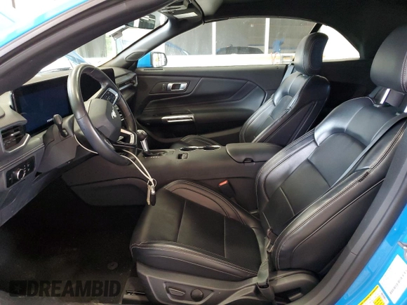 2024 Ford Mustang EcoBoost with VIN 1FAGP8UH7R5132543, listed as a Copart auction lot 60214145 with 21,728 mi miles and Clean title. Bid and sale history available at DreamBid. Image 7.