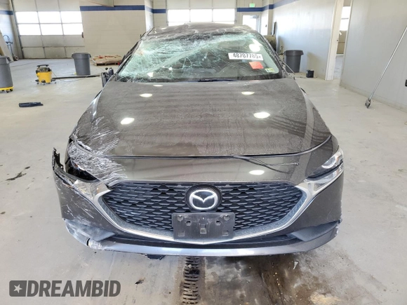 2020 Mazda 3 Select Package with VIN 3MZBPACL2LM131820, listed as a Copart auction lot 48707785 with Not Provided miles and Salvage Title. Bid and sale history available at carsss.com. Image 5.