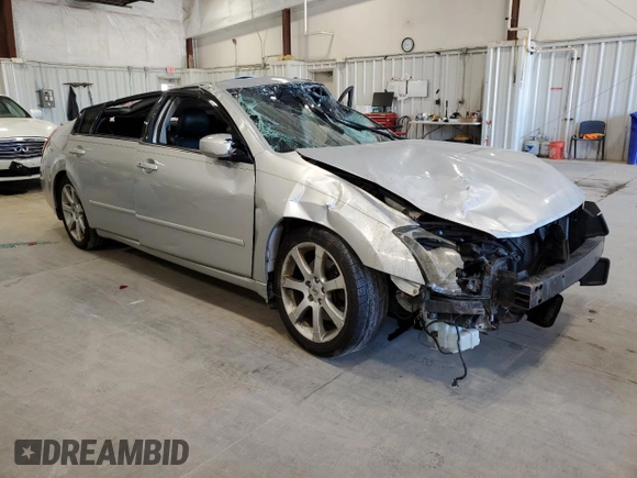 2008 Nissan Maxima SE with VIN 1N4BA41EX8C824496, listed as a Copart auction lot 73806334 with Not Provided miles and Non Repairable. Bid and sale history available at DreamBid. Image 4.